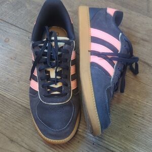 Adidas Blue and Pink Sneakers